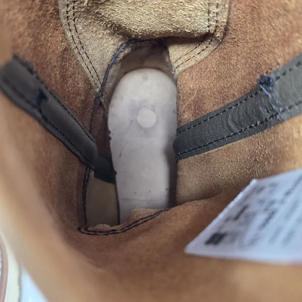Red Wing Pecos 866 Pull On Leather Work Boot US 5 | EU 37 Made in USA Brown NEW - Picture 15 of 16
